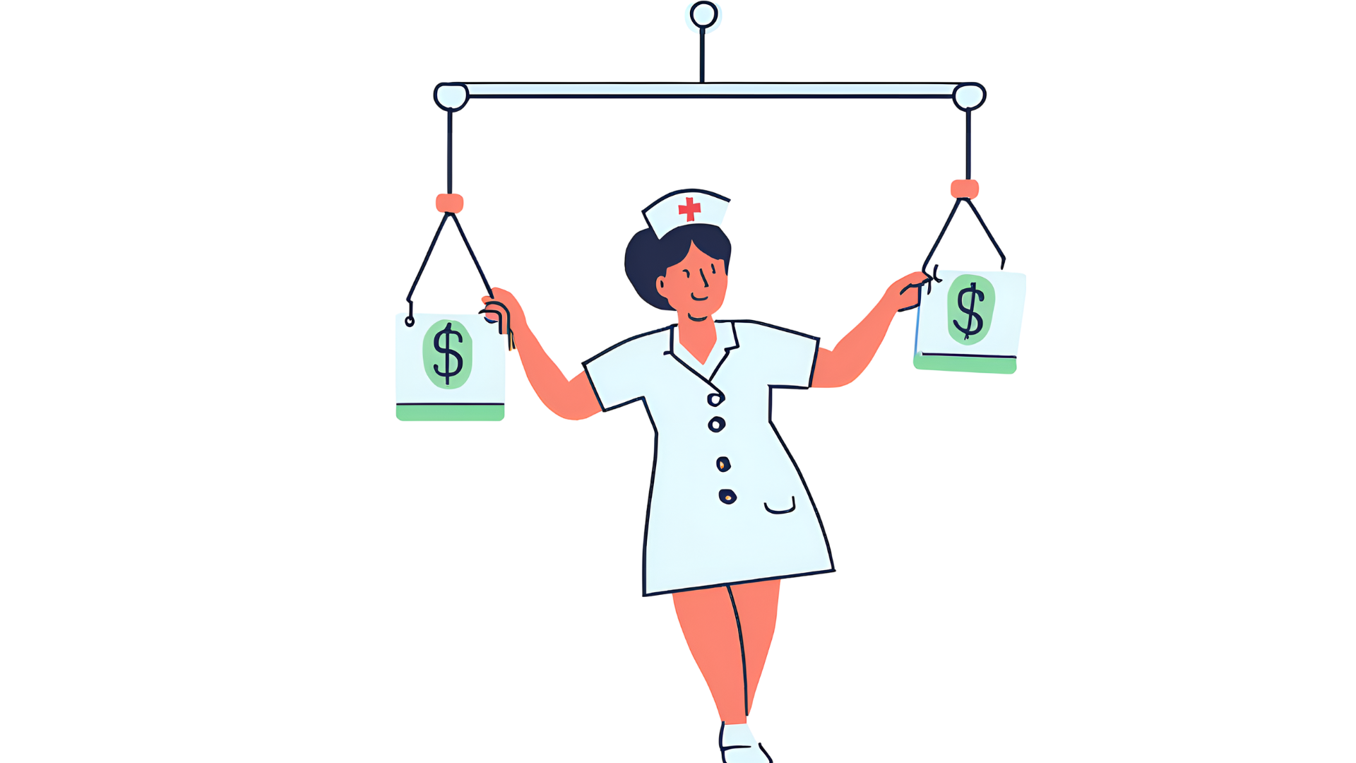 nurse saving money