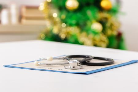 stethoscope christmas tree