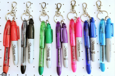 pen for ID badge holder